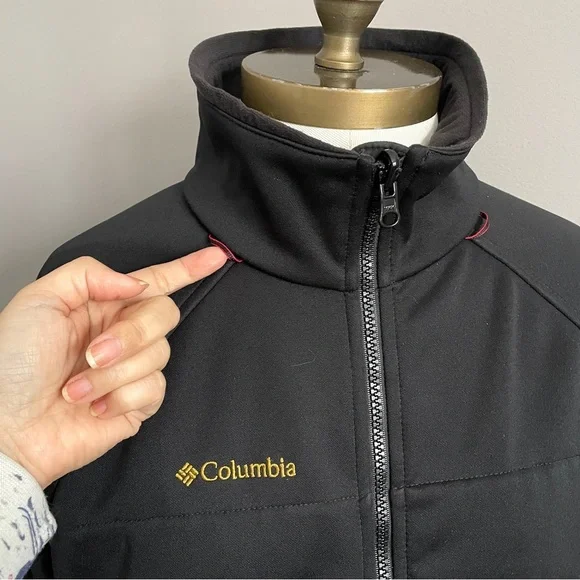 Columbia Black Titanium Interchange Waterproof Shell Jacket - Large - Picture 3 of 14